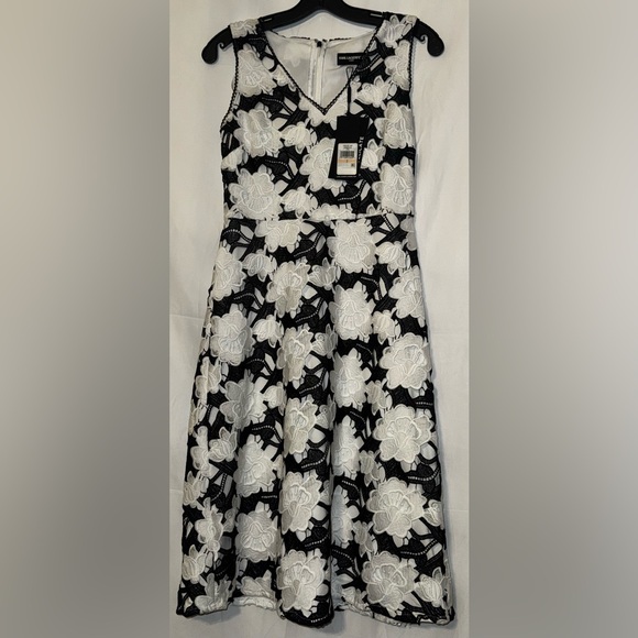 Karl Lagerfeld Lace Overlay Dress - Picture 2 of 9